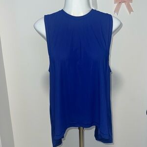 Lululemon Blue Open Tank